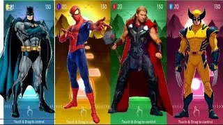 Superhero Coffee Dance Tiles Hop 😱🔥 Perfect Rhythm Run