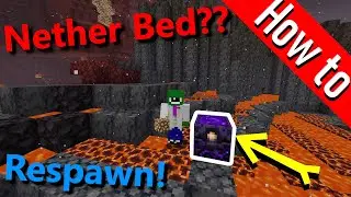 Minecraft: How to Set your Spawn in the Nether / Craft a Respawn Anchor - Tutorial