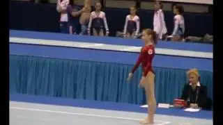 Grishina Anastasia RUS FX junior qualification Euro 2010