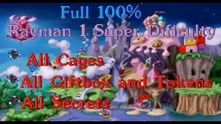 Rayman 1 Super Dificulty 100% Full Game Part 9:The Final Challenge