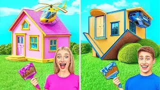 Домики Одного Цвета Челлендж c Перевернутым домиком от Multi DO Smile