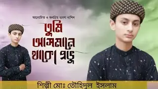 তুমি আসমানে থাকো প্রভু গজল ।শিল্পী মোঃ তৌহিদুল ইসলাম 
