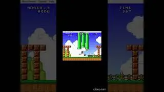 MF - World TGJ:Mario kills enemies & he takes the checkpoint vid 4. #shorts #mario #checkpoint #tgj
