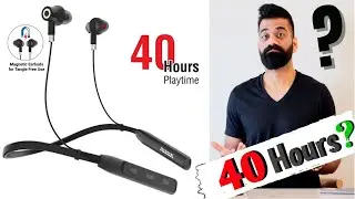 Best Bluetooth Neckband Headset Unboxing [40 Hours Playback Time]