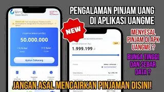 PENGALAMAN PINJAM UANG DI APLIKASI UANGME TERNYATA SEBAR DATA DAN BUNGA TINGGI JANGAN TERTIPU !