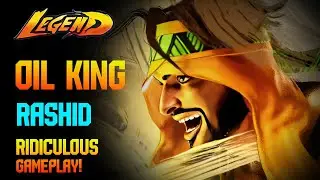 Street Fighter 6 🔥 Oil King Legend (RASHID) Ridiculous Gameplay 🔥 SF6 DLC Replays 🔥