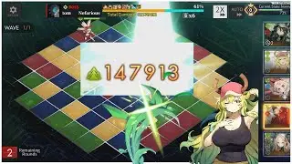 Snipe Goddess Lola + Migard w/ Lucoa Synergy | Calamity Codex 1.7m Skill Spam Team | Alchemy Stars