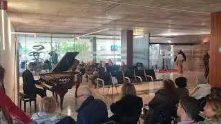 Concert al Piano Viu de l'Hospital de Bellvitge, Oriol Ma&ntilde;&eacute; Duatis