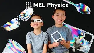 Mel Physics Subscription Box Unboxing, Demo & Review (Polarized Light) Physics for Kids!