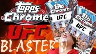 Opening a 2025 Topps Chrome UFC Blaster Box!!