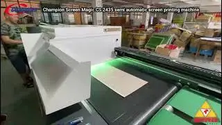 Champion ScreenMagic CS 2435 &ndash; Semi-Automatic Screen Printing Machine |AFRA
