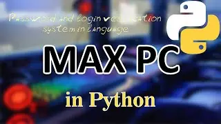 Система проверки пароля и логина на языке питон|  Password and login verification in language Python