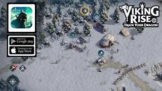 Viking Rise Train Your Dragon Gameplay Strategy Game For Android/ios 