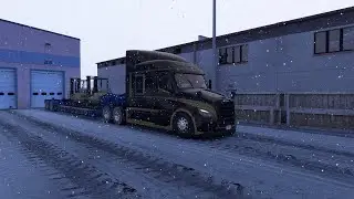 Kar Kış Kıyamet American Truck Simulator Uzun yol s&uuml;r&uuml;ş&uuml; #tmp #ats #atsmultiplayer