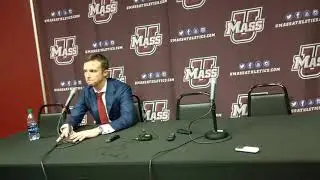 Matt McCall postgame after Georgia
