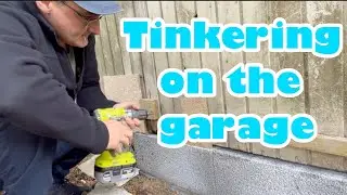 Garage Tinkering: Closing Foundation Gaps and Wall Holes