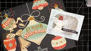 Spellbinders 12 Days of Stitchmas Advent Calendar, Day 12: Angelic Angel Card! Back in Stock!