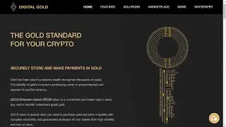 Digital Gold- Gold has been used to preserve wealth throughout thousands of years