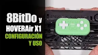 Mando 8BitDo MICRO para HOVERAir X1 | Configuración y uso