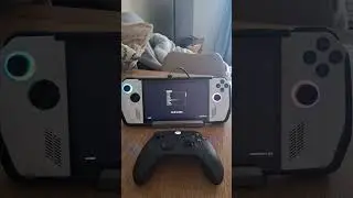 Getting to grips with my new Asus ally ROG.