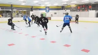 Surrey Thrashers vs. Code Blue (9/22/17) Ball Hockey
