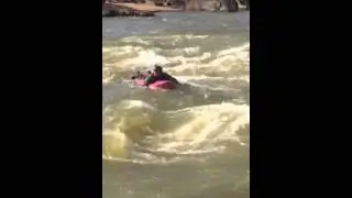 Bellyaking at Columbus GA Whitewater