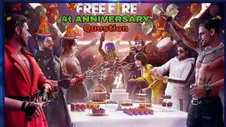Free fire 4th Anniversary Questions & Answer💯😀💯