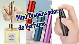 Mini Frasco Dispensador de perfume Refilable / Recargable
