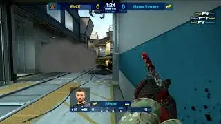 Edward ace on pistol round vs ENCE