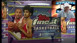 2024 25 Topps Finest Basketball Card Hobby 8 Box Case Break #2