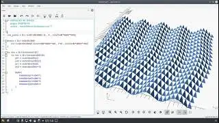 OpenScad programming: Waves .  With source code
