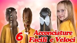 LE MIE ACCONCIATURE PER LA SCUOLA! Acconciature facili e veloci!