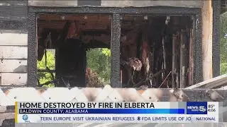 Elberta home destroyed by early morning fire