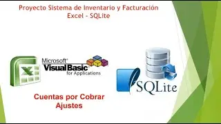 Project Billing System Excel SQLite Accounts receivable adjustments