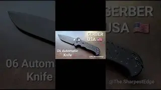 THE SHARPEST EDGE:  GERBER USA 🇺🇸 06 Automatic Knife