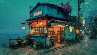 90's Lofi City Vibes 💿 Unwind with Rainy Hip Hop Beats for Study & Relaxation 🌧️ Lofi Rain Playlist