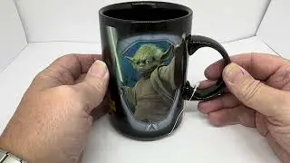 Vintage Star Wars 2004 Revenge Of The Sith - Jedi Master Yoda Electronic Talking Ceramic Mug