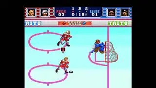 Hit the Ice - Shot Race Mode Longplay (TurboGrafx-16 Version)