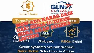WOW ADA KABAR BAIK DARI SIDRA 10 TOKEN SIDRA AKAN SEGERA LISTING