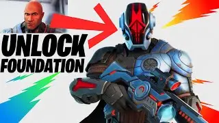 HOW TO Unlock the Foundation Skin? all Foundation Challenges Fortnite (Free Rewards fortnite)