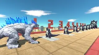 Battle Kaiju Who can pass the 9 levels of Super Godzilla in ARBS