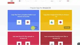 Zapier Connection   Part 1   Dropbox Amazon S3 Basic Training Course part - 12