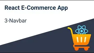 REACT E-COMMERCE APP - 3  Navbar