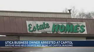 Utica business owner arrested at the Capital last week