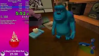 Monster's Inc. (PS2) | Any% | 11:13 IGT (14:02 RTA)