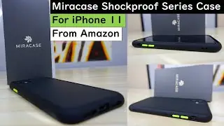 Apple iPhone 11 Miracase Shockproof Series Case from Amazon (Customizable Side Buttons)