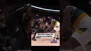 Carmelo needed 0 dribbles 🔥