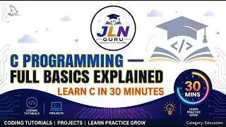 Introduction to C Programming — Full Course for Beginners