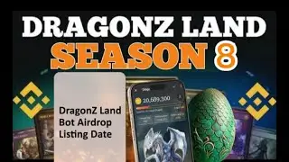 $DRAGONZ LAND Token launch Explained | Play, Earn, Stake.