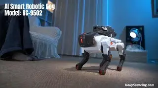 🐶Meet your child&rsquo;s new best friend - RC-9502 AI Smart Robotic Dog! Dance, perform Kung Fu, interact